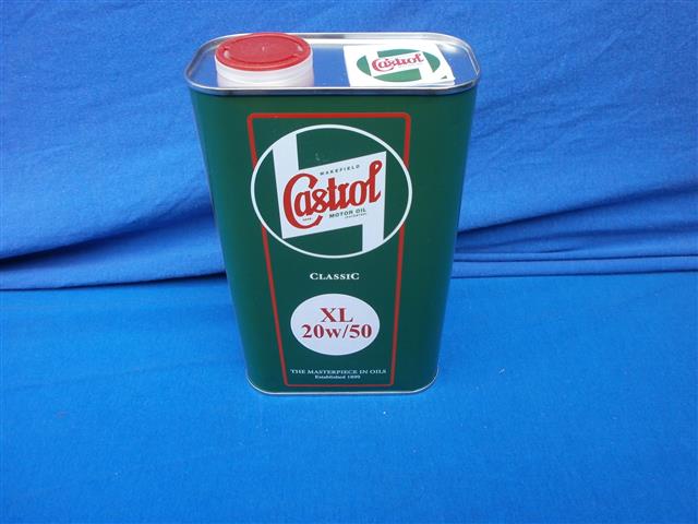 Motoröl Castrol Classic SAE20W/50 das Original für Ihre Classic BMW 1liter im Blechkanister