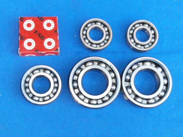 Lagersatz Motor R24,25,25/2,25/3 original FAG oder SKF oder IBC made in Swiss