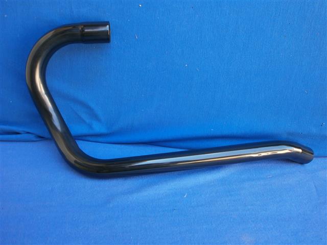 Auspuffrohr R80 G/S schwarz verchromt links n.m.l.