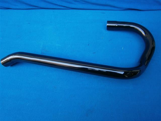 Auspuffrohr R80 G/S schwarz verchromt rechts n.m.l.