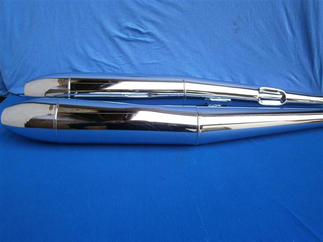 Auspufftopf R50/5,60/5,75/5 Paar Nachbau ohne EG ABE (auch verwendbar für /6/7mit 38er oder 40er Krümmer Modelle)