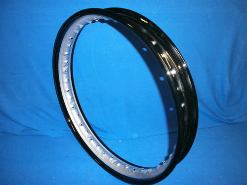 Felge R25,25/2 schwarz/silber lackiert