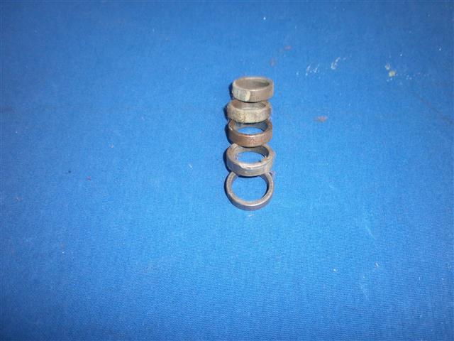 Paßring Satz Radnabe R26,27  (5 Stück)  auch für R25/3 Radnabe mit Kegellagerausführung