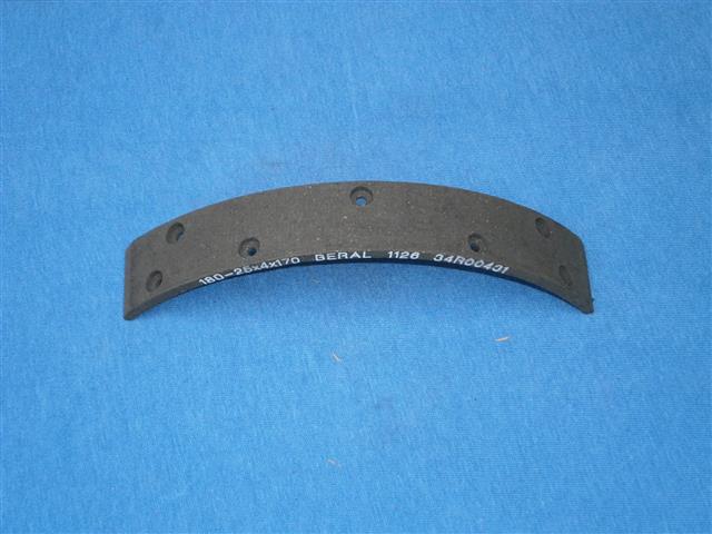 Bremsbelag R25,25/2  vorn und  hinten