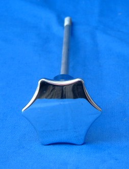  Knebelschraube (Sterngriff) R26,27,0,50/2,60,60/2 V 
   
