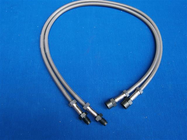 Stahlflex Bremsleitung Boxer 75/6,90/6,90/S,75/7,80/7,100/7,100S  bis 09/80 (2 Bremsscheiben)