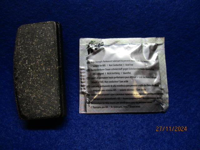 Bremsklotz Paar R65,80,80RT,R100RS,100RT ab 8.88 und K100,K100RS,RT,LT,K75,K75C, ab 9.88