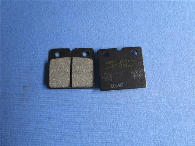 Bremsklotz Paar R65,80,80RT,R100RS,100RT ab 8.88 und K100,K100RS,RT,LT,K75,K75C, ab 9.88 FA171