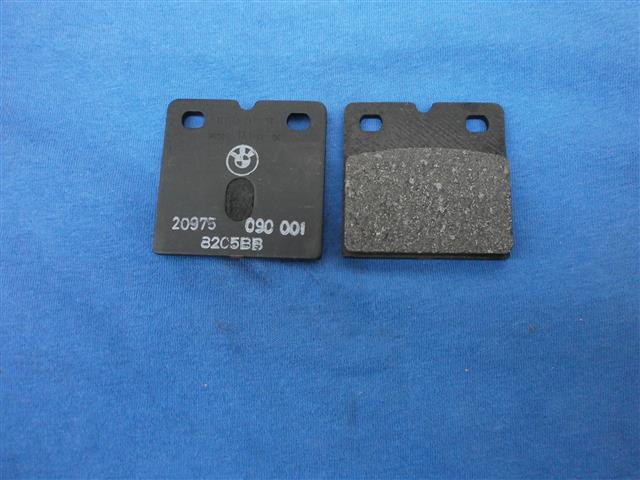 Bremsklotz Paar R80,R65 mit 1 Scheibenbremse bis  06/88 und GS Modelle ab 86-94, R80 GS Basic original