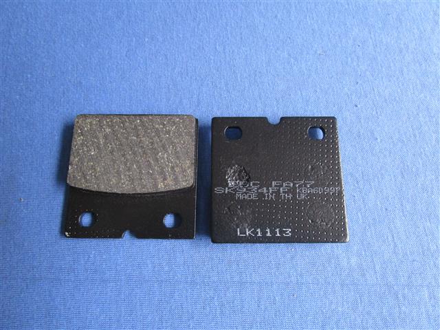 Bremsklotz Paar R80,65 1 Scheibe - 6.88 und GS ab 86-94, R80 GS Basic FA77