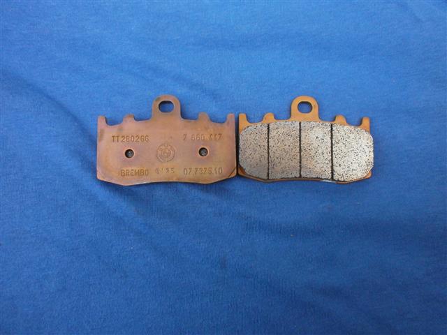 Bremsklotz Satz vorn ab 11/01 R1150GS,850RT,1150RS,1150RT,1100S,K1200GT,K1200RS