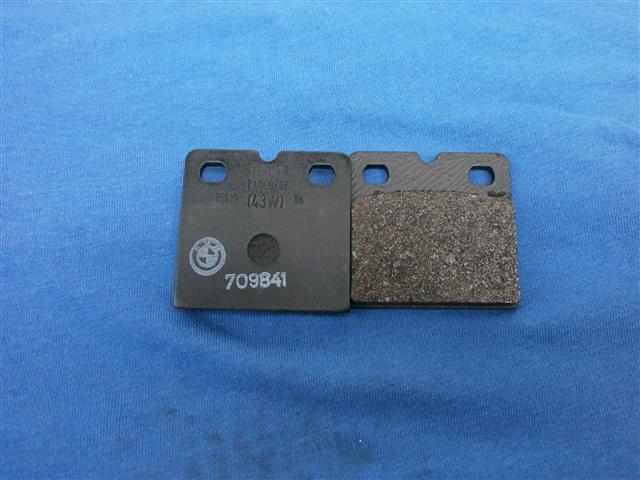 Bremsklotz Satz hinten K1200RS