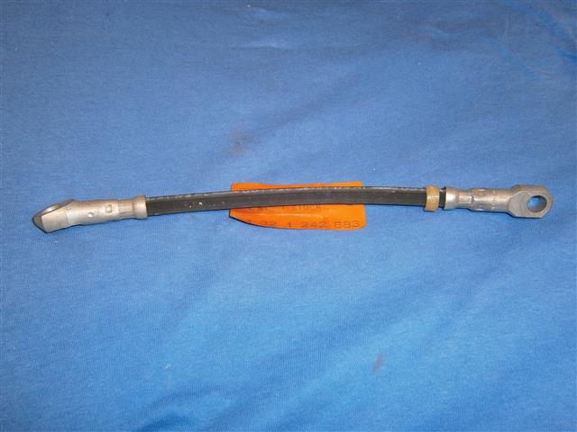 Bremsschlauch oben Gasgriff zum Verteiler 260mm R45,65,65LS ab 09/81