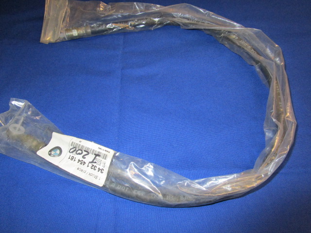 Bremsschlauch (730mm) Flachlenker R65,R80  - 06/88 (Altbestand ältere DOT NUummer)