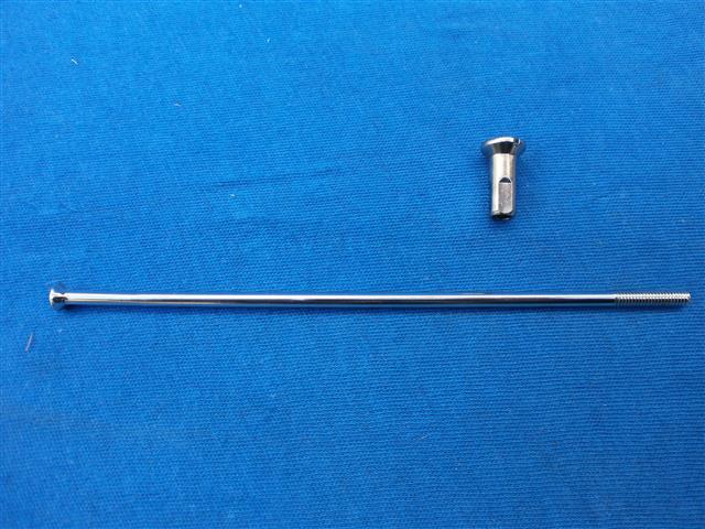 Speiche verchromt mit Nippel vorn ab 75/6,90S, 100/7,100S,RS,RT,CS -1984 V