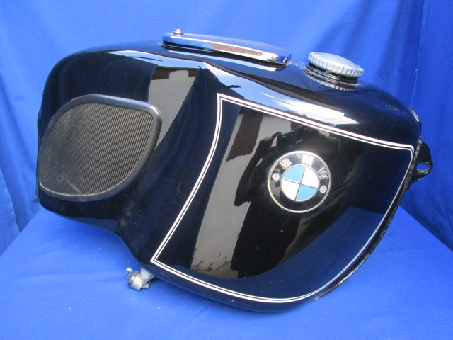 Tank "HOSKE" original RS V, 36 liter, für R50,50/2,60,60/2,69,69S, komplett, guter gebrauchter orig. Zustand, kleine Beule oben rechts.