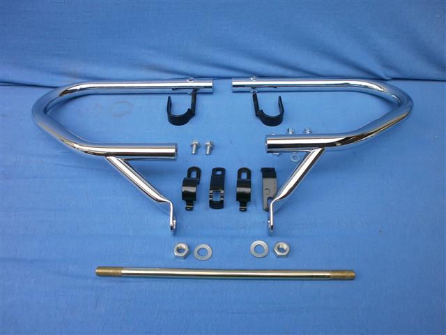 Zylinderschutzbügel Satz verchromt R50/5 -75/5, 60/6-90/6, 90S,60/7,80/7,100/7,RS,RT,S,CS,65.65RT,80,80RT,100RS,RT -1992 (auch passend für R45,65 1978-1985)