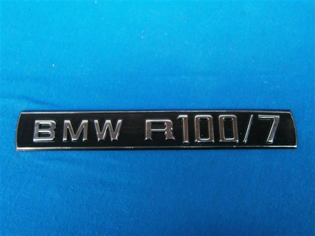 Typenschild Motor R100/7 zur Zeit nicht lieferbar