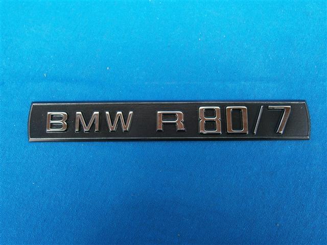 Typenschild Motor 80/7 Restposten