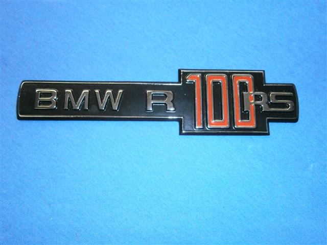 Typenschild Motor R100RS rot