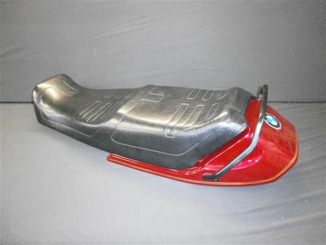 Rahmenheckteil mit Sitzbank R65,80,80RT,100RS,RT  Boxer 1985-1995 527 mystikrot gebraucht guter Zustand