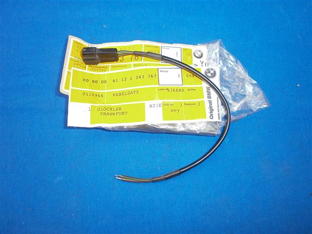 Kabelsatz Bremslichtschalter 60/7,75/7,80/7, 100/7,100RS,RT,S,CS R45,65  -09/80