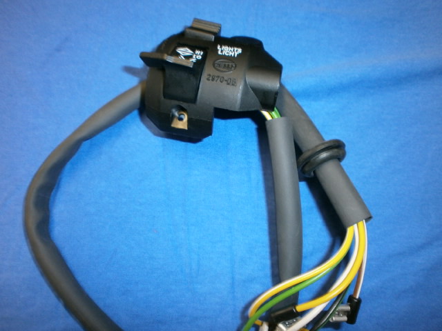 Kombischalter links Länge 520mm Dauerlicht (2970-05)  Modelle 1976 - 9.78 (61311243732)