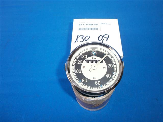 Tacho R60,60/2 130 km/h Wegdrehzahl 0,9  Gespann (Achsantrieb 27x7) (NOS)