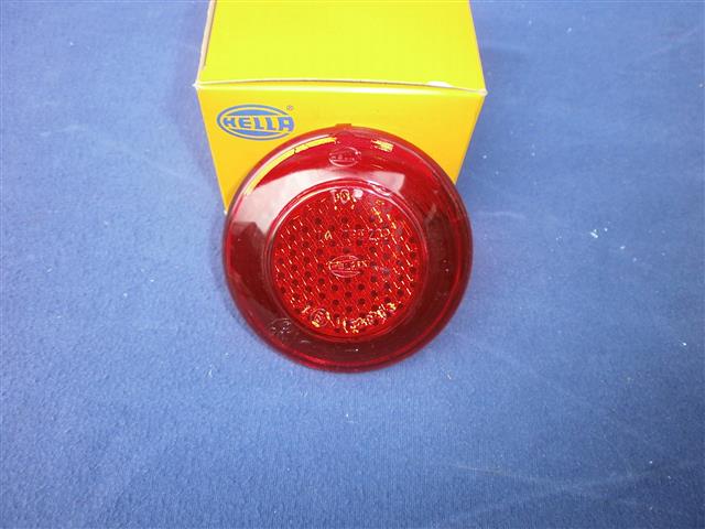 Streuscheibe Tonnenrücklicht R26,27,50,50/2,60,60/2,50S,69,69S, original "HELLA" Restposten